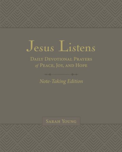 9781400235476 Jesus Listens Note Taking Edition