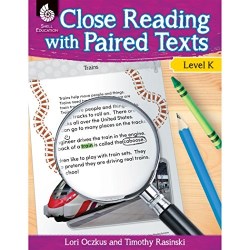9781425813567 Close Reading With Paired Texts Level K