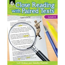 9781425813604 Close Reading With Paired Texts Level 4