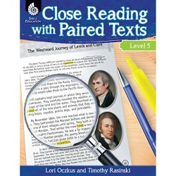 9781425813611 Close Reading With Paired Texts Level 5