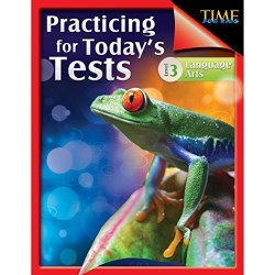 9781425814366 Practicing For Todays Tests Language Arts Level 3