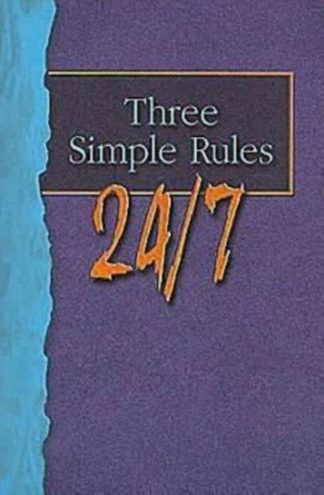 9781426700330 3 Simple Rules 24 7 (Student/Study Guide)
