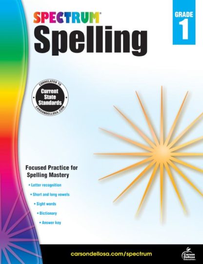 9781483811741 Spectrum Spelling Grade 1