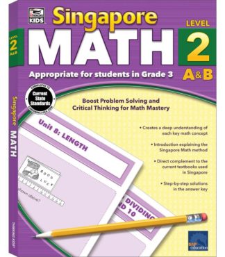 9781483813196 Singapore Math Grade 3 Level 2 A And B