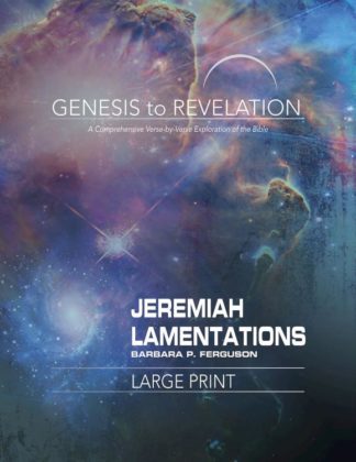 9781501855726 Jeremiah Lamentations Participant Book (Large Type)
