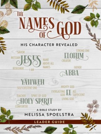 9781501878107 Names Of God Womens Bible Study Leader Guide (Teacher's Guide)