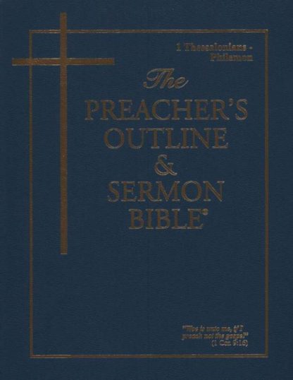 9781574070101 1 Thessalonians-Philemon KJV Preacher Edition (Student/Study Guide)