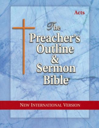 9781574070811 Acts NIV Preacher Edition (Student/Study Guide)