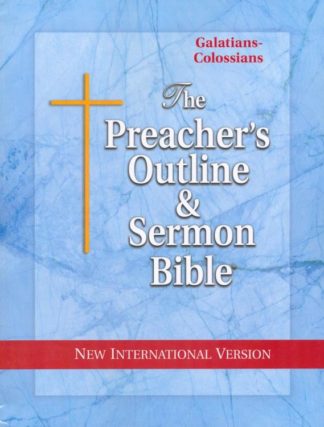 9781574070842 Galatians-Colossians NIV Preacher Edition (Student/Study Guide)