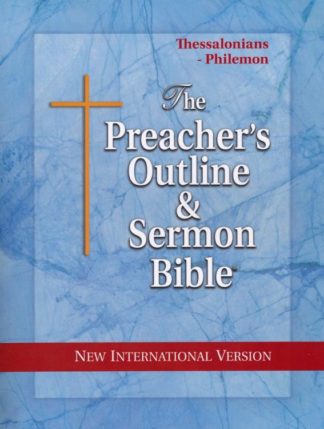9781574070859 1 Thessalonians-Philemon NIV Preacher Edition (Student/Study Guide)