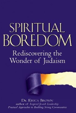 9781580234054 Spiritual Boredom : Rediscovering The Wonder Of Judaism