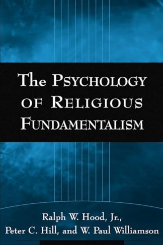 9781593851507 Psychology Of Religious Fundamentalism