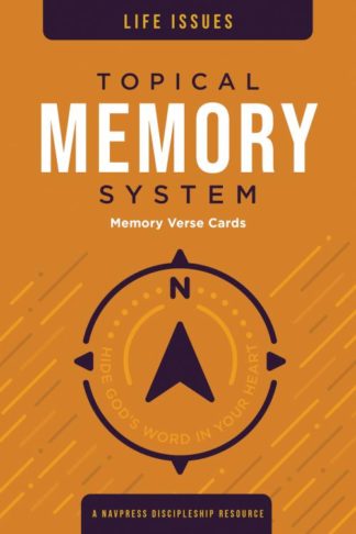 9781615211272 Topical Memory System Life Issues Mermory Verse Cards
