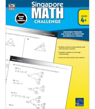 9781623990749 Singapore Math Challenge Grades 4-6