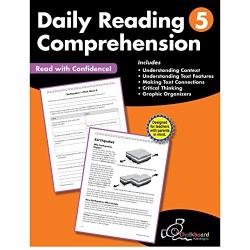 9781634459822 Chalkboard Daily Reading Comprehension Workbook 5