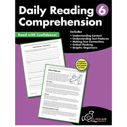 9781634459839 Chalkboard Daily Reading Comprehension Workbook 6