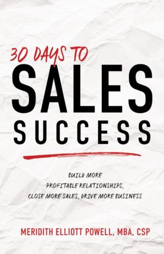 9781640953802 30 Days To Sales Success