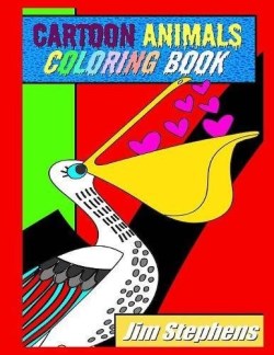 9781684111299 Cartoon Animals Coloring Book