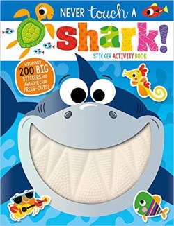 9781789473902 Never Touch A Shark Sticker Activity Book