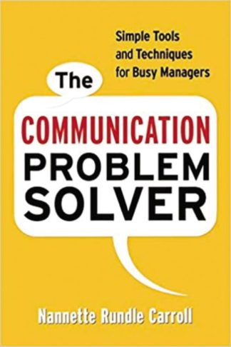 9780814413081 Communication Problem Solver