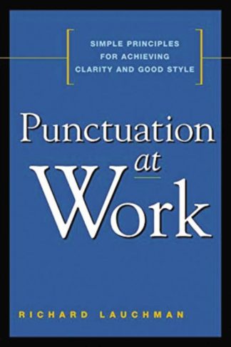 9780814414941 Punctuation At Work