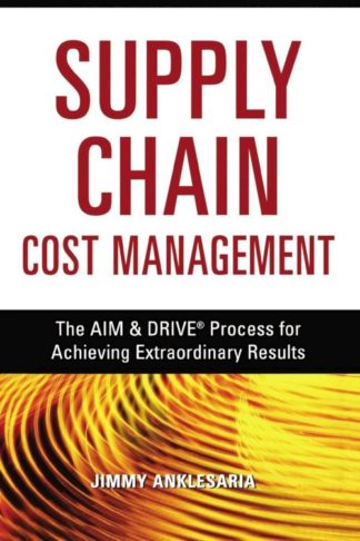 9780814417423 Supply Chain Cost Management