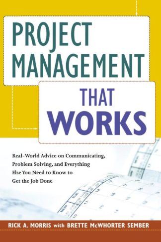 9780814437681 Project Management That Works