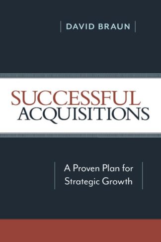 9780814439043 Successful Acquisitions : A Proven Plan For Strategic Growth