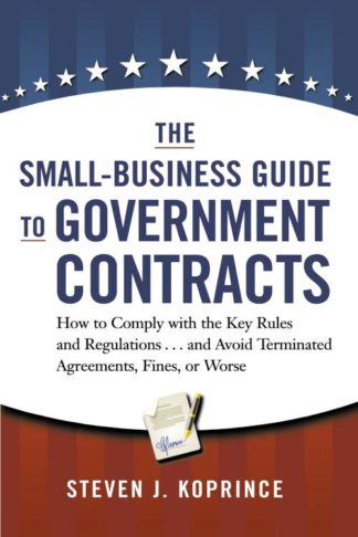 9780814439722 Small Business Guide To Government Contracts