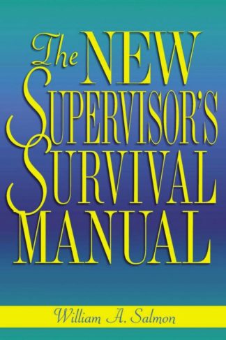 9780814470275 New Supervisors Survival Manual