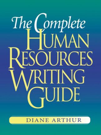9780814473092 Complete Human Resources Writing Guide