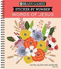 9781639380503 Sticker By Number Words Of Jesus