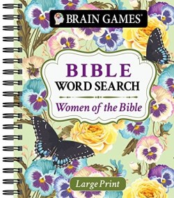9781639380404 Brain Games Bible Word Search Women Of The Bible (Large Type)