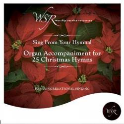 093681053229 25 Christmas Hymns Organ Accompaniment : For Congregational Singing