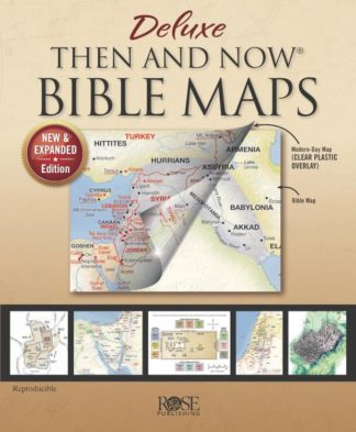 9781628628593 Deluxe Then And Now Bible Maps (Deluxe)