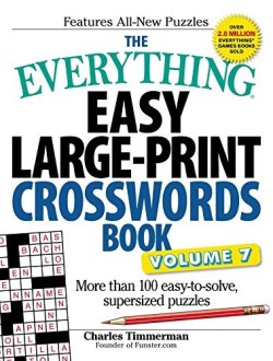 9781440597794 Everything Easy Large Print Crosswords Book Volume 7 (Large Type)