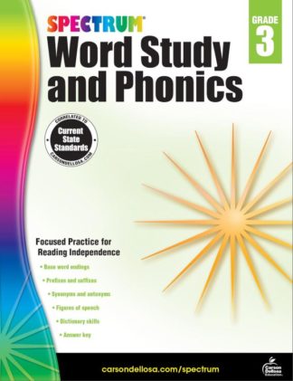 9781483811840 Spectrum Word Study And Phonics Grade 3