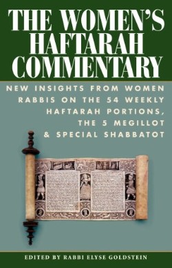 9781580233712 Womens Haftarah Commentary