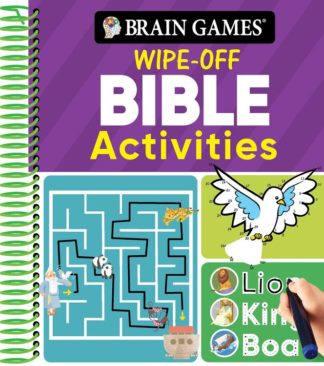 9781639380770 Brain Games Wipe-Off Bible Activities