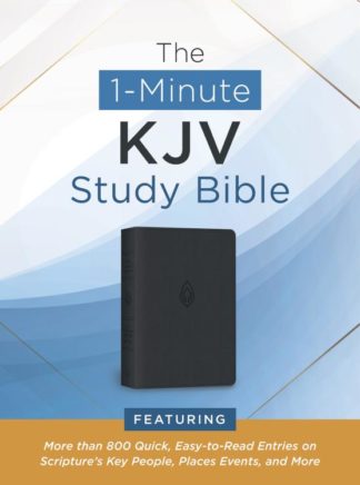 9781636092850 1 Minute Study Bible