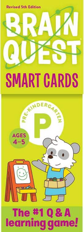 9781523517244 Brain Quest PreKindergarten Smart Cards (Revised)