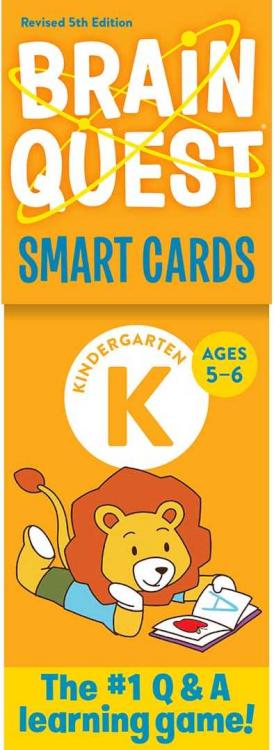 9781523517251 Brain Quest Kindergarten Smart Cards (Revised)