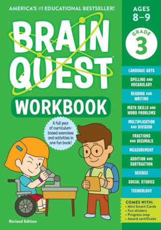 9781523517374 Brain Quest Workbook 3rd Grade (Revised)