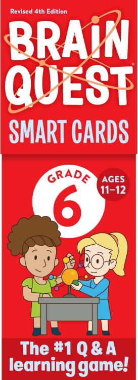 9781523523924 Brain Quest 6th Grade Smart Cards (Revised)