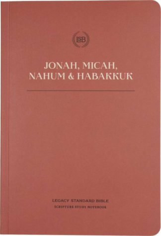 9781636644493 Scripture Study Notebook Jonah Micah Nahum And Habakkuk