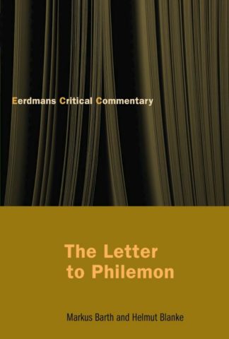 9780802827456 Letter To Philemon A Print On Demand Title