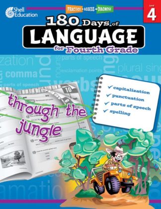 9781425811693 180 Days Of Language For Fourth Grade