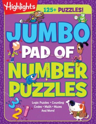 9781644728475 Jumbo Pad Of Number Puzzles