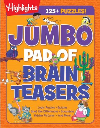 9781684379194 Jumbo Pad Of Brain Teasers
