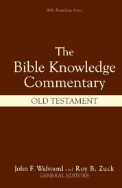 9780882078137 Bible Knowledge Commentary Old Testament
